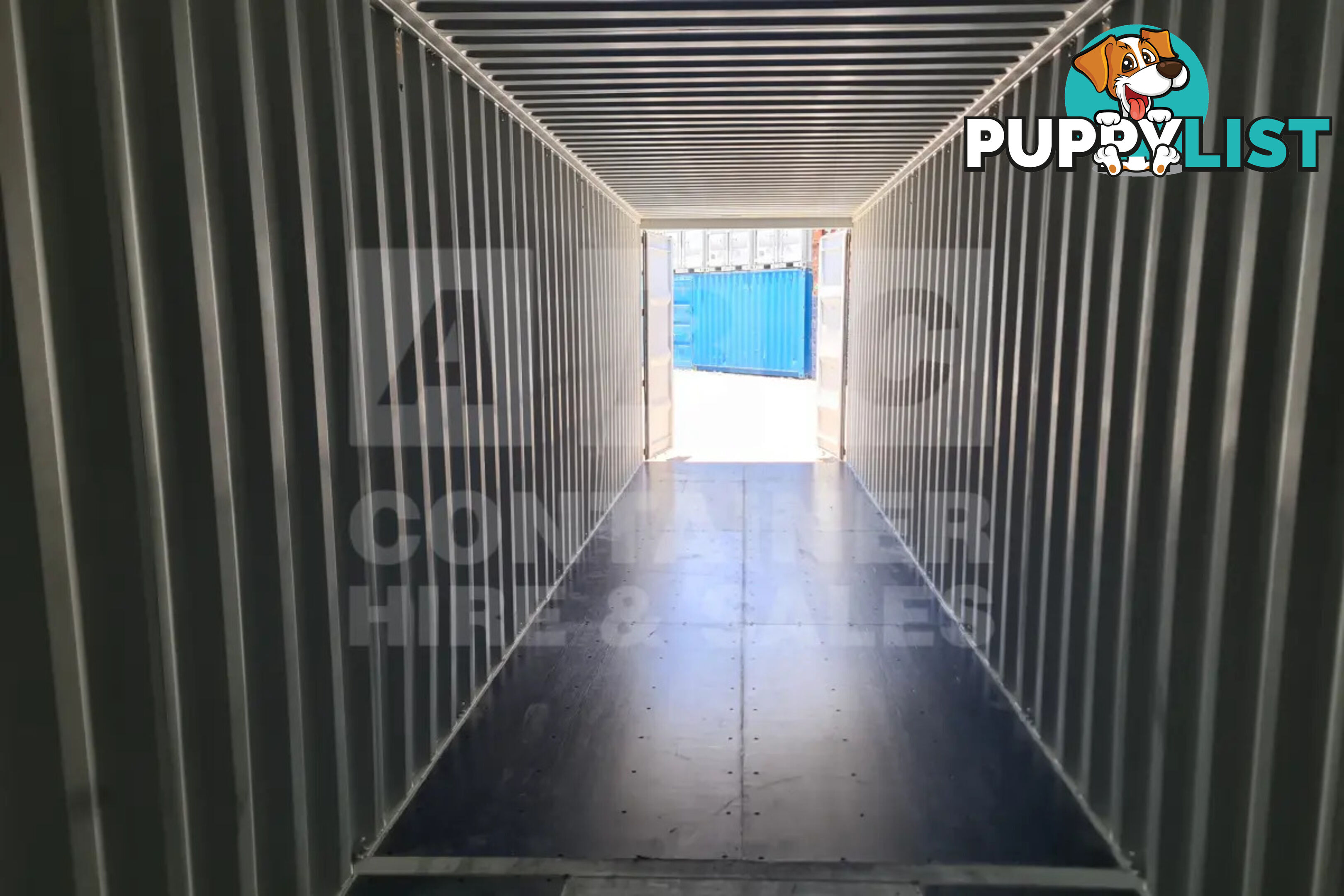 40' HIGH CUBE SHIPPING CONTAINER