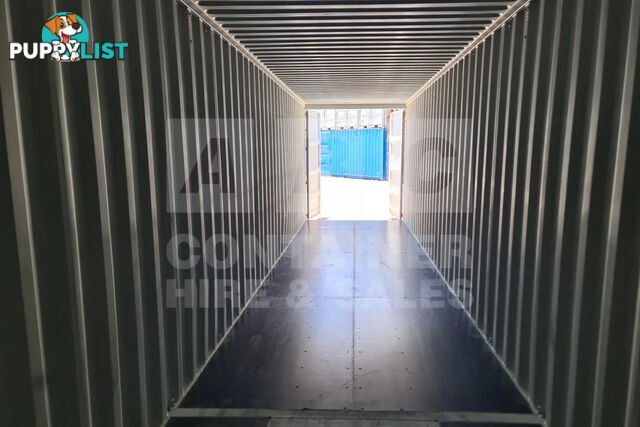 40' HIGH CUBE SHIPPING CONTAINER