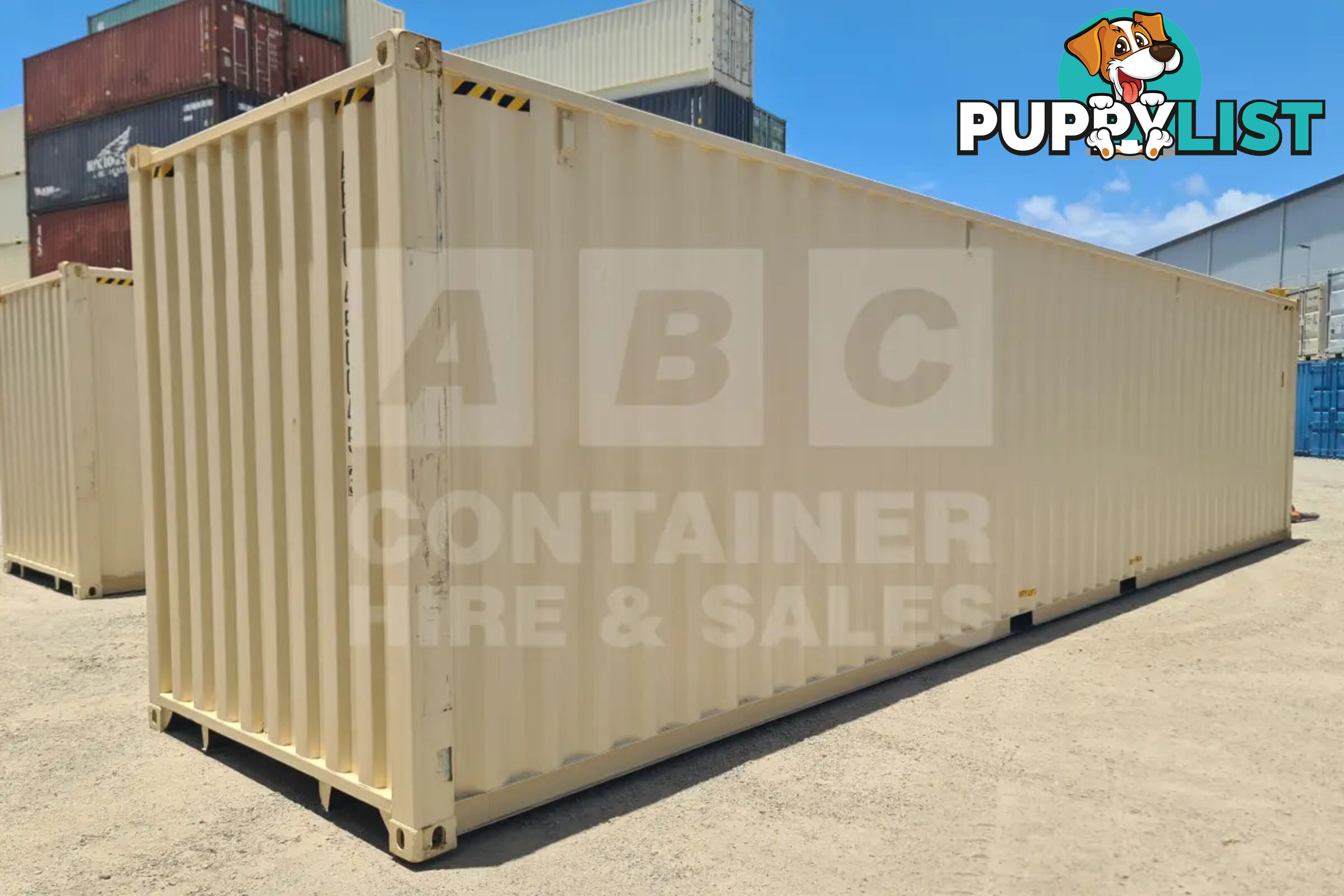 40' HIGH CUBE SHIPPING CONTAINER
