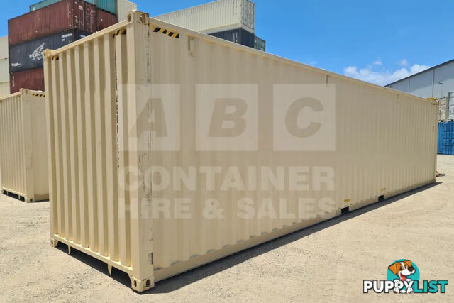 40' HIGH CUBE SHIPPING CONTAINER