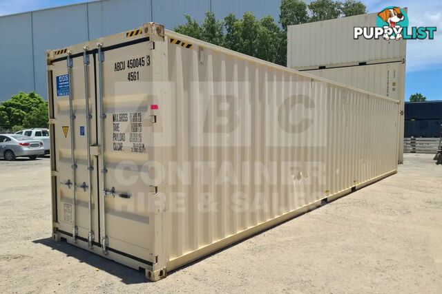 40' HIGH CUBE SHIPPING CONTAINER