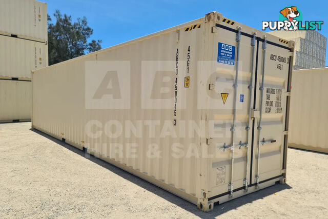 40' HIGH CUBE SHIPPING CONTAINER