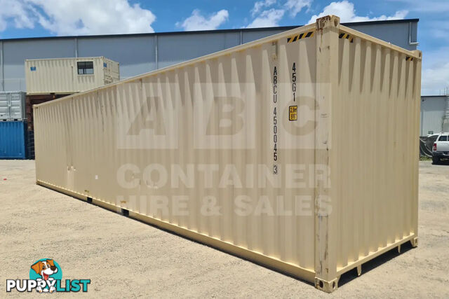 40' HIGH CUBE SHIPPING CONTAINER