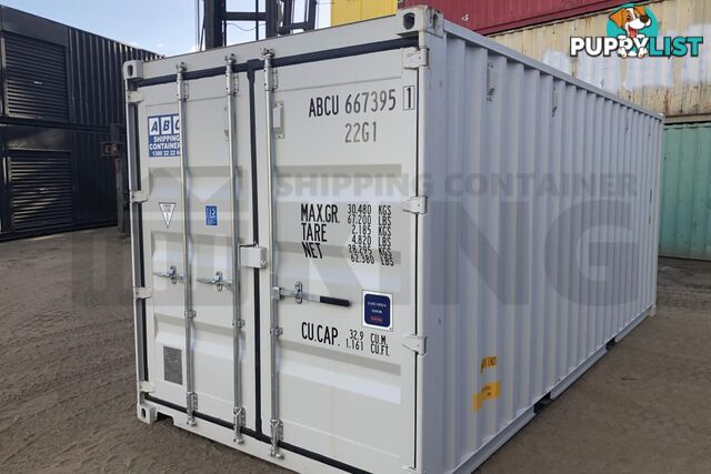 20' STANDARD HEIGHT SHIPPING CONTAINER (TRI DOOR) - in Gympie