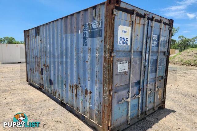 20' STANDARD HEIGHT SHIPPING CONTAINER - in Townsville