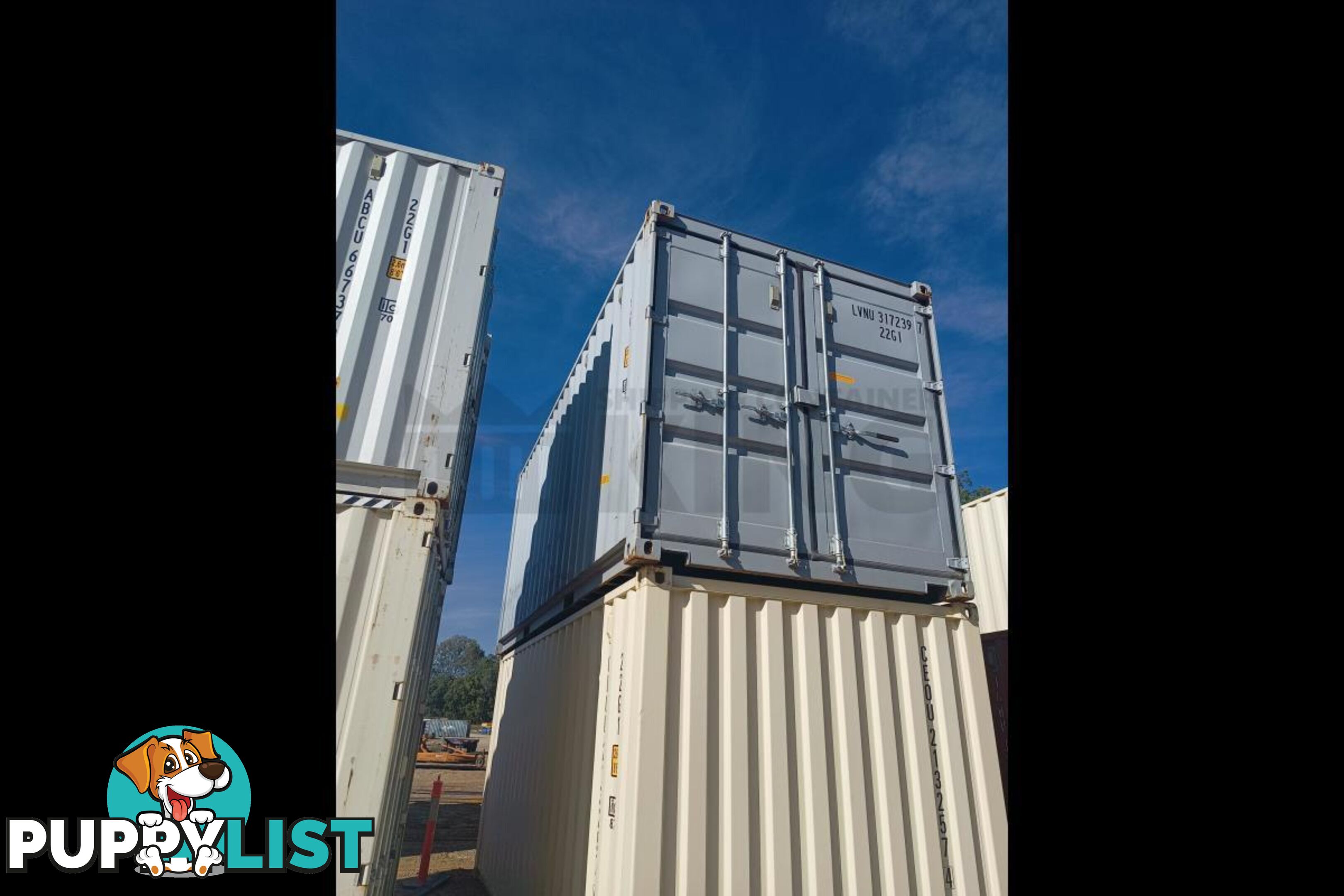 20' STANDARD HEIGHT SHIPPING CONTAINER (DOORS BOTH ENDS) - in Gympie