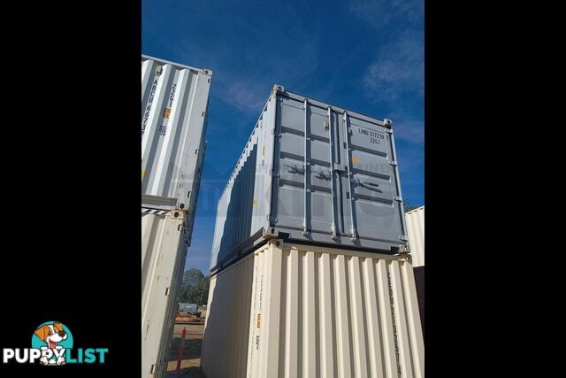 20' STANDARD HEIGHT SHIPPING CONTAINER (DOORS BOTH ENDS) - in Gympie