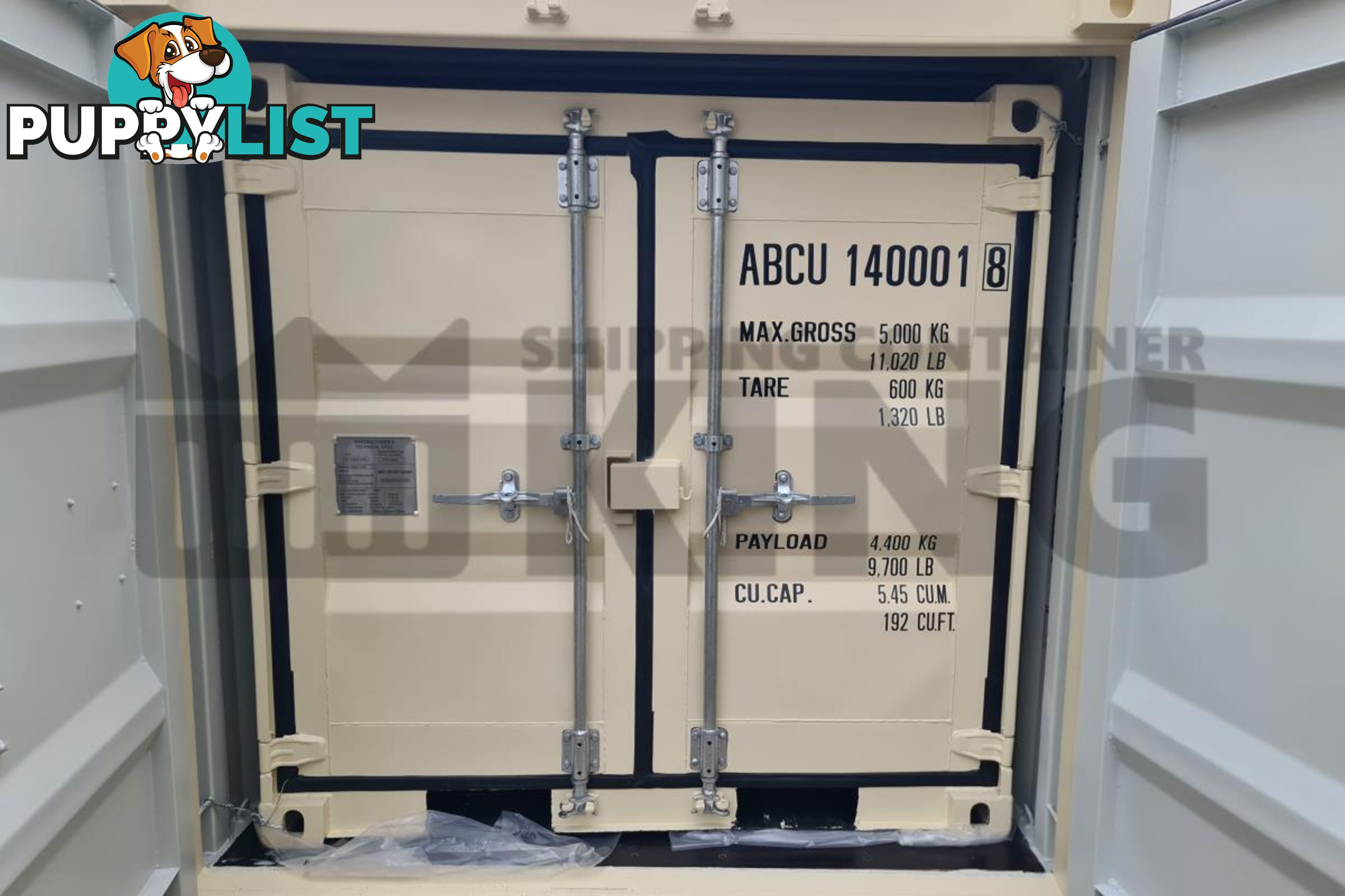 6' SHIPPING CONTAINER (FACTORY BUILT)