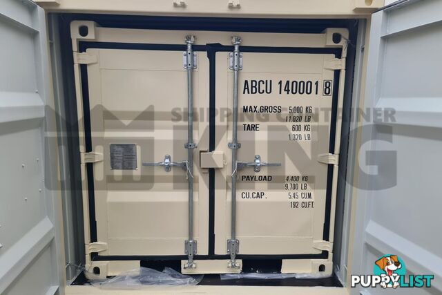 6' SHIPPING CONTAINER (FACTORY BUILT)
