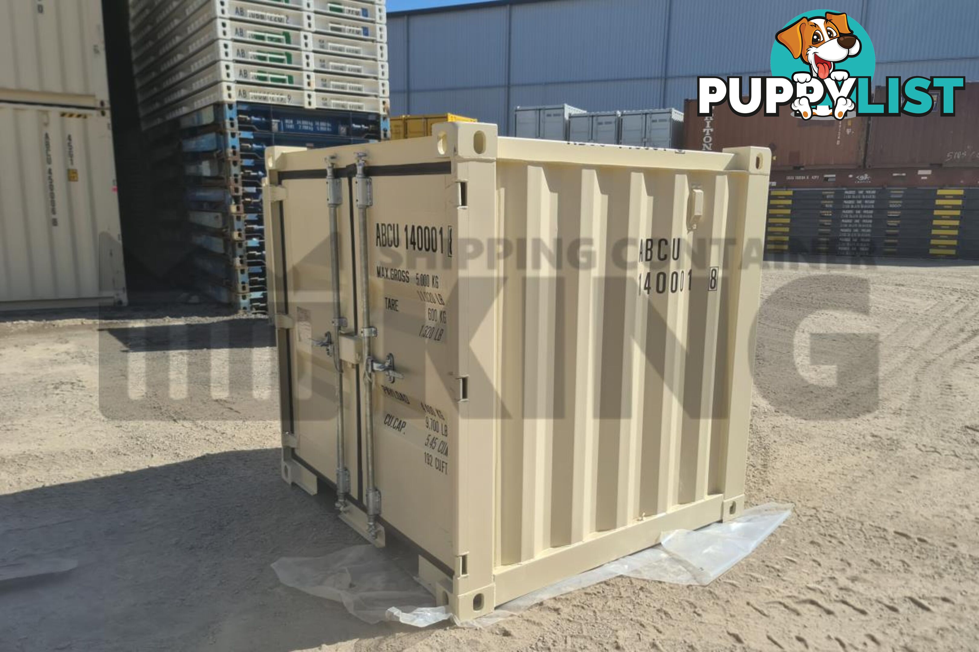 6' SHIPPING CONTAINER (FACTORY BUILT)