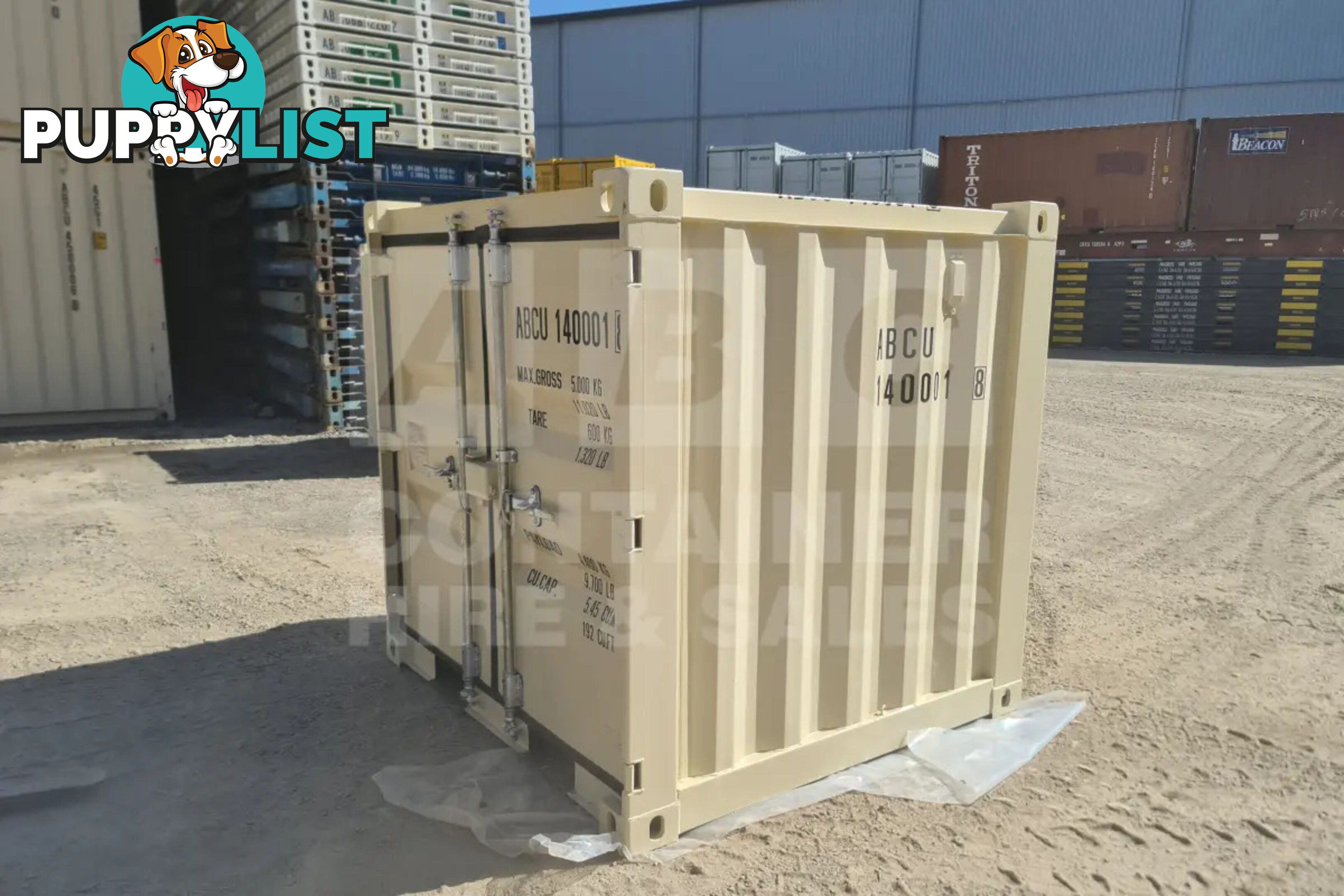 6' SHIPPING CONTAINER (FACTORY BUILT)