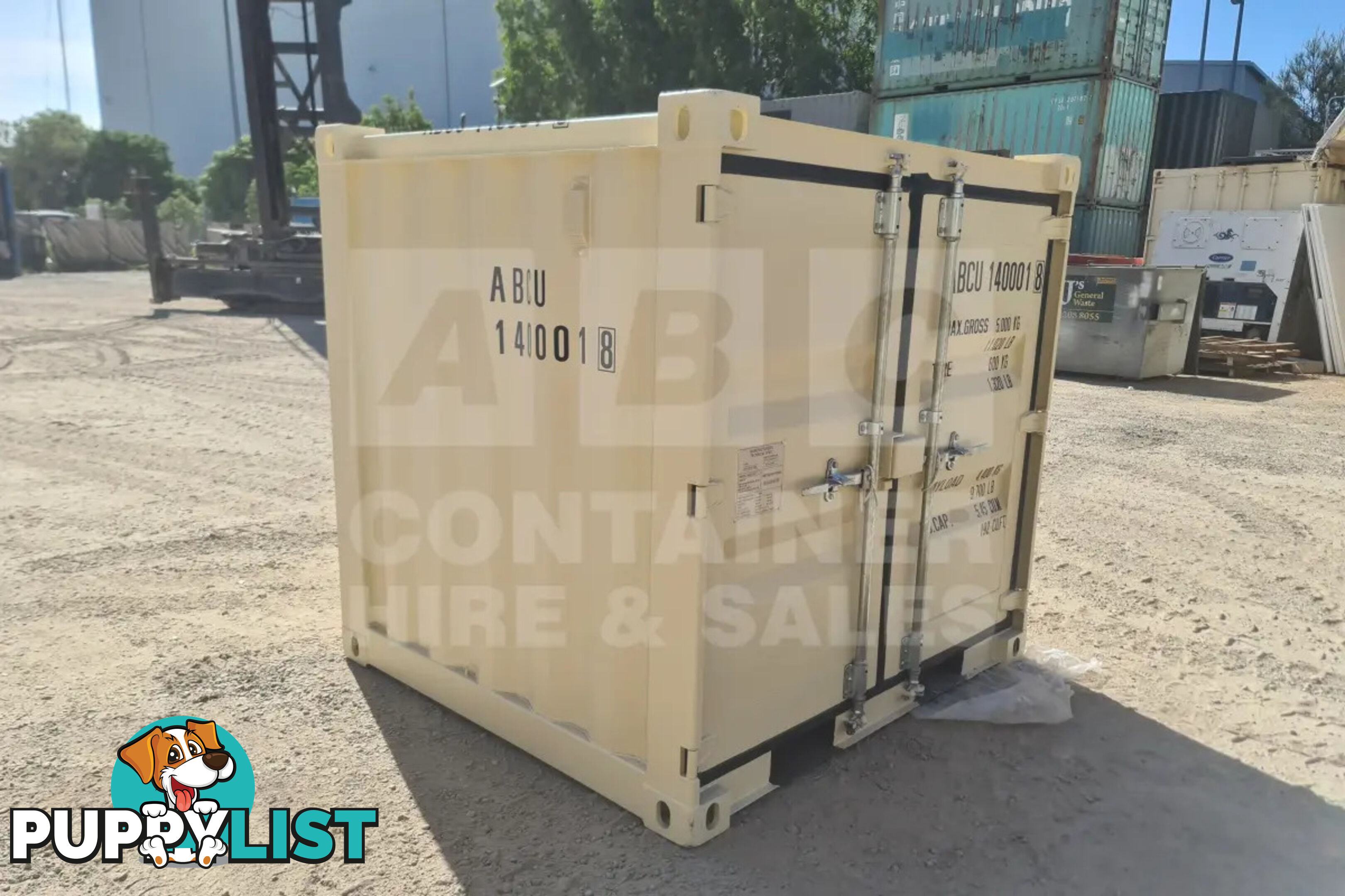 6' SHIPPING CONTAINER (FACTORY BUILT)
