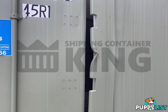 40' HIGH CUBE SHIPPING CONTAINER (NON-OPERATIONAL, MODIFIED)