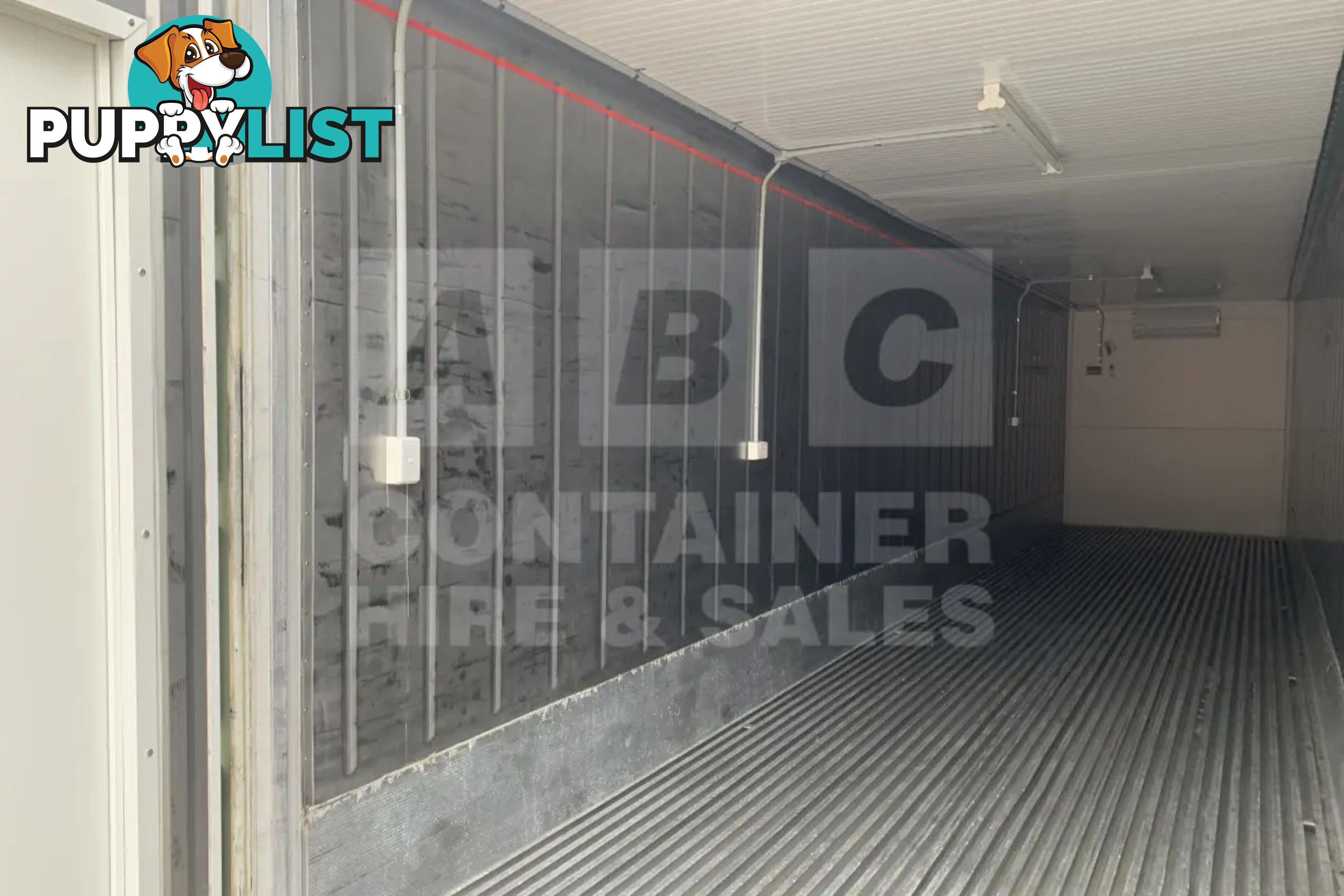 40' HIGH CUBE SHIPPING CONTAINER (NON-OPERATIONAL, MODIFIED)
