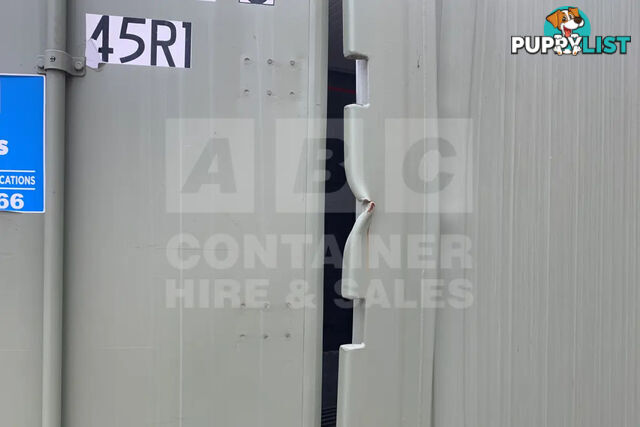 40' HIGH CUBE SHIPPING CONTAINER (NON-OPERATIONAL, MODIFIED)