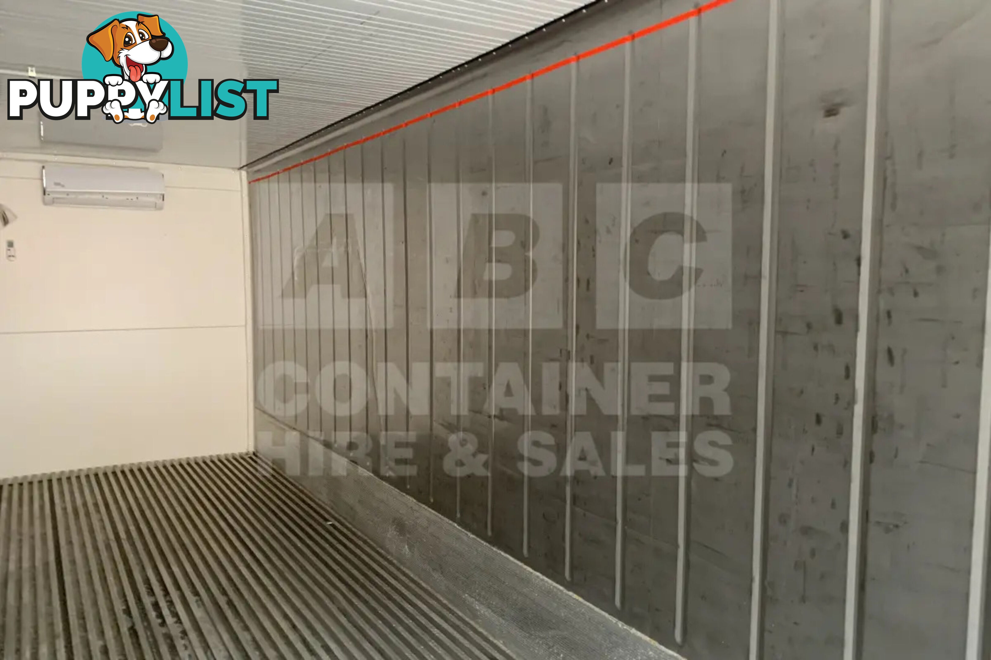 40' HIGH CUBE SHIPPING CONTAINER (NON-OPERATIONAL, MODIFIED)