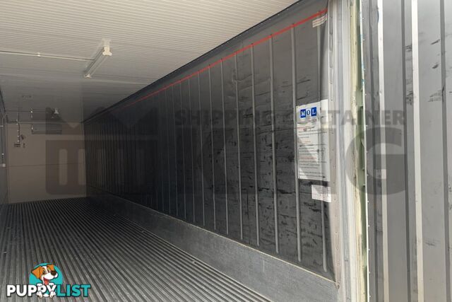 40' HIGH CUBE SHIPPING CONTAINER (NON-OPERATIONAL, MODIFIED)