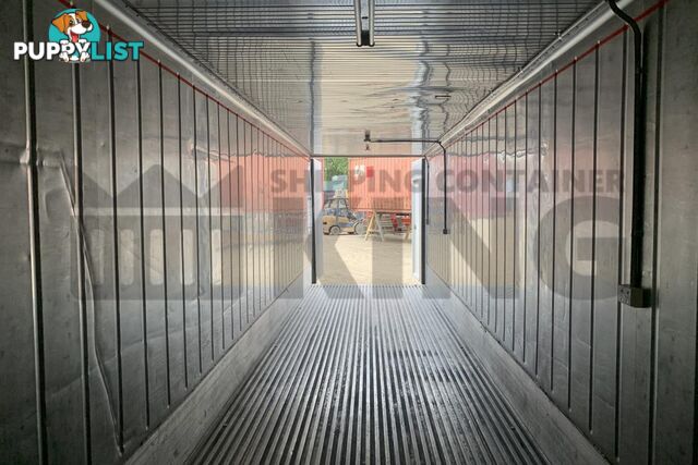 40' HIGH CUBE SHIPPING CONTAINER (NON-OPERATIONAL, MODIFIED)