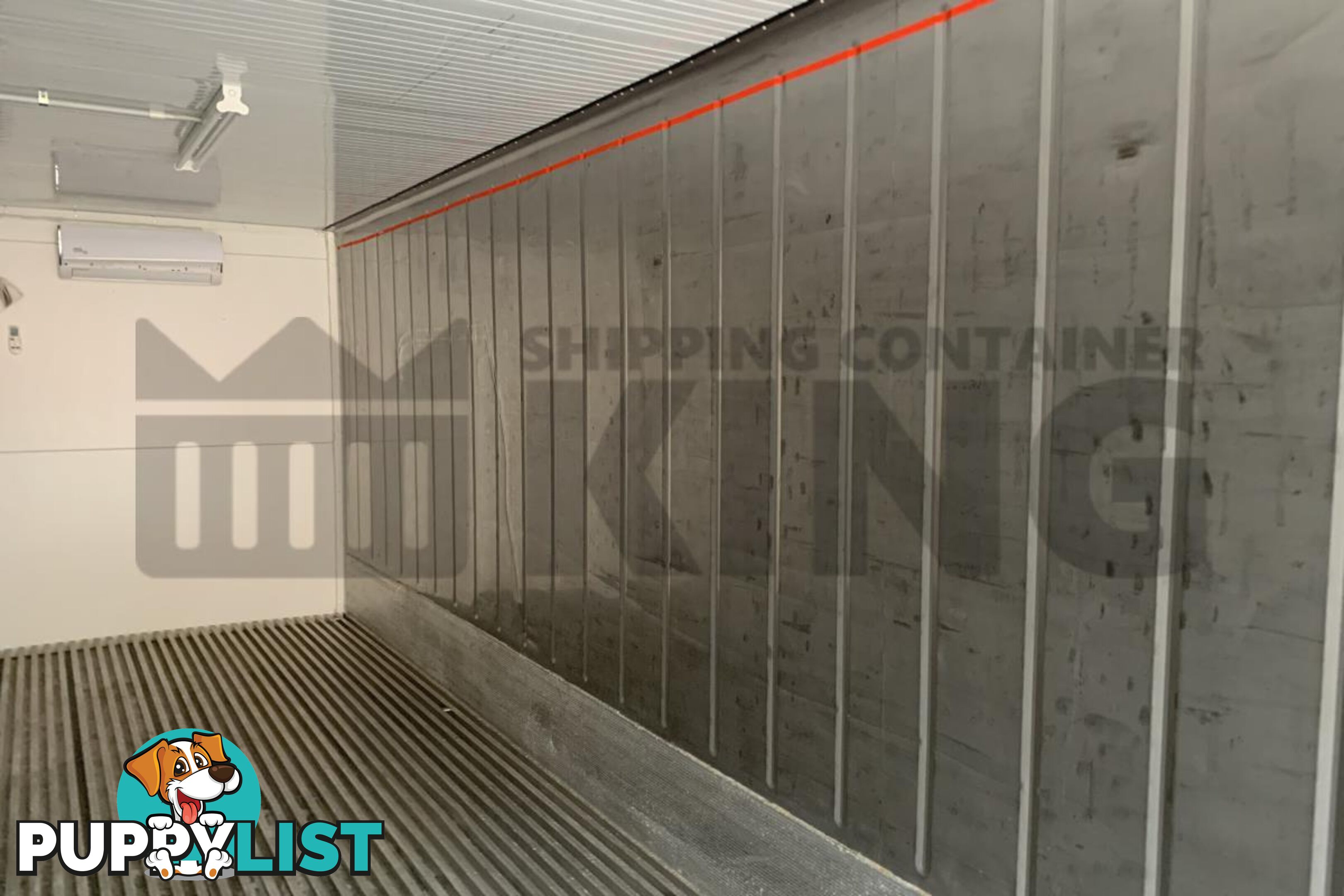 40' HIGH CUBE SHIPPING CONTAINER (NON-OPERATIONAL, MODIFIED)