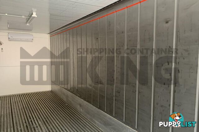 40' HIGH CUBE SHIPPING CONTAINER (NON-OPERATIONAL, MODIFIED)