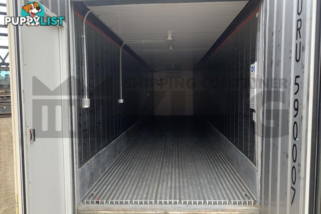 40' HIGH CUBE SHIPPING CONTAINER (NON-OPERATIONAL, MODIFIED)