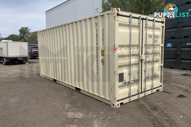 20' STANDARD HEIGHT SHIPPING CONTAINER (DOORS BOTH ENDS) - in MacKay