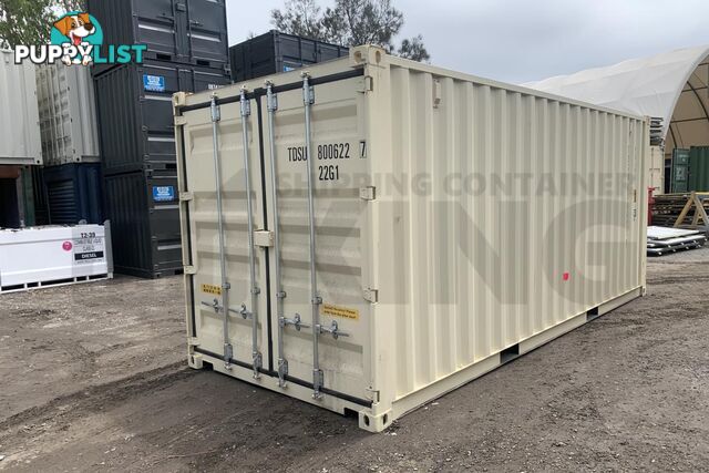 20' STANDARD HEIGHT SHIPPING CONTAINER (DOORS BOTH ENDS) - in MacKay