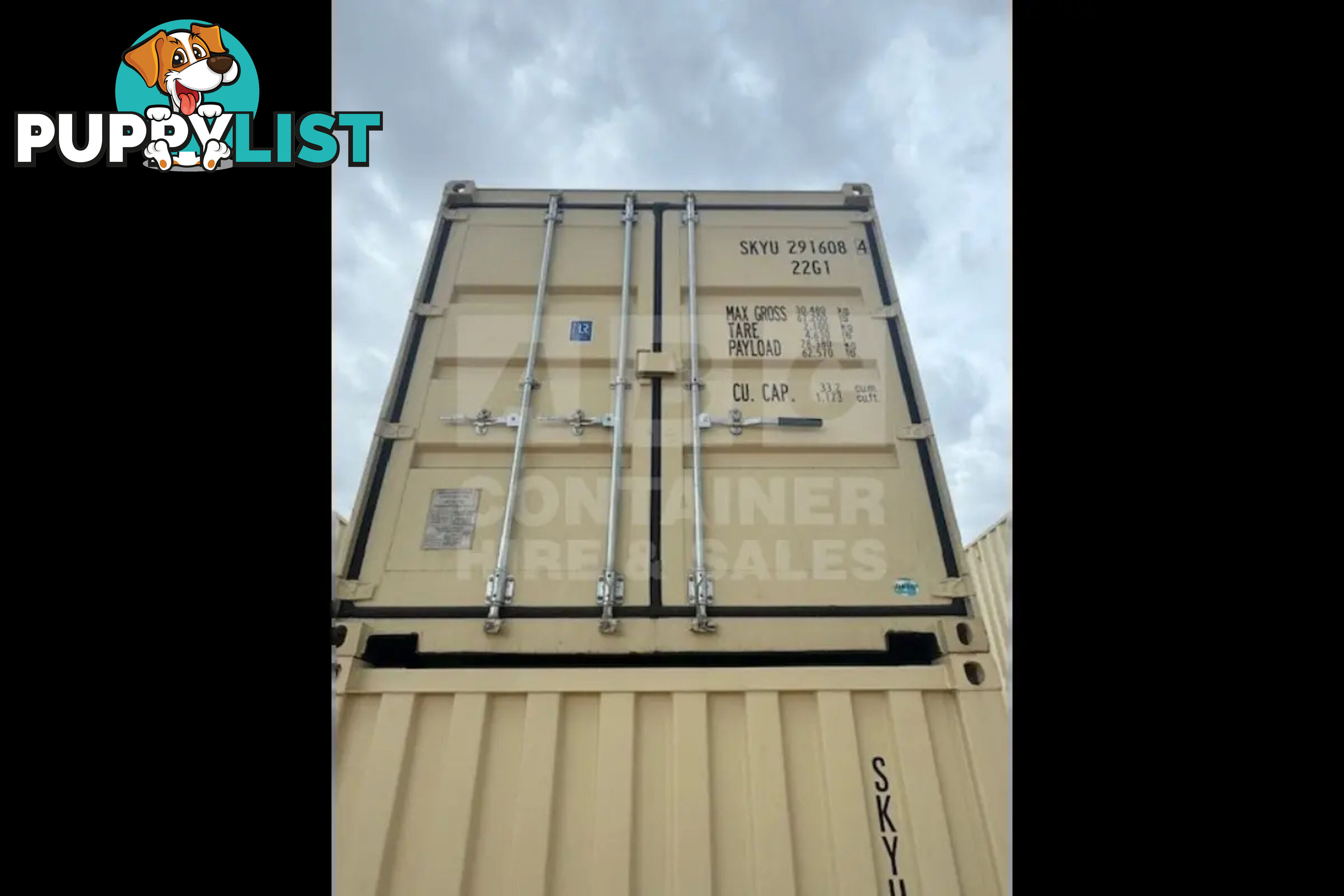 20' STANDARD HEIGHT SHIPPING CONTAINER