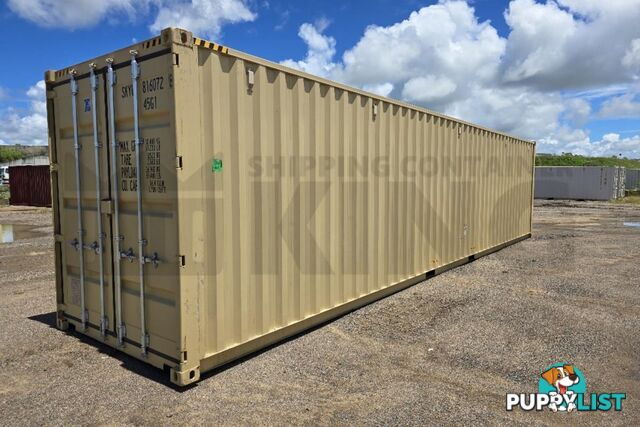 40' HIGH CUBE SHIPPING CONTAINER - in Townsville