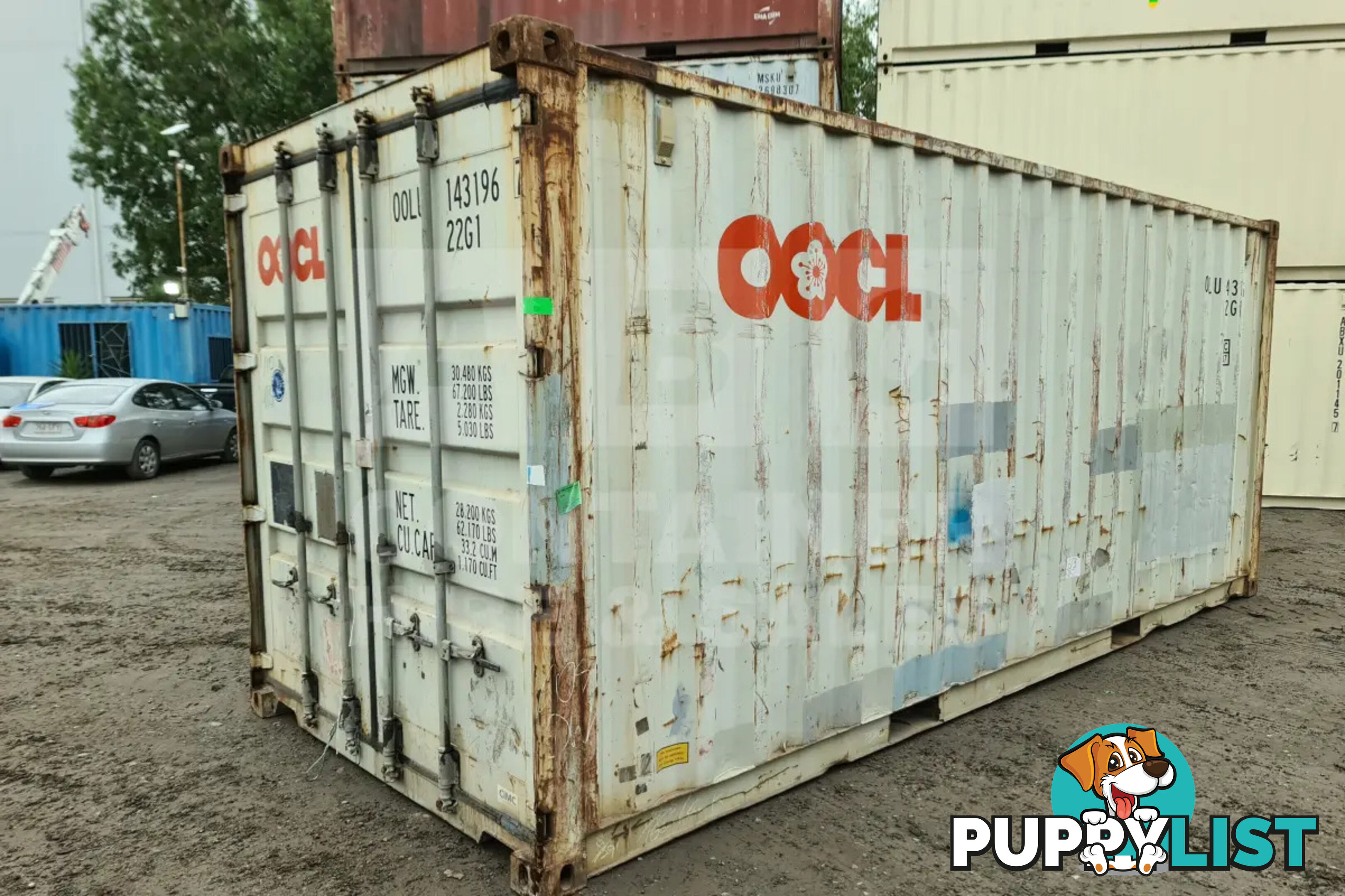 20' STANDARD HEIGHT SHIPPING CONTAINER
