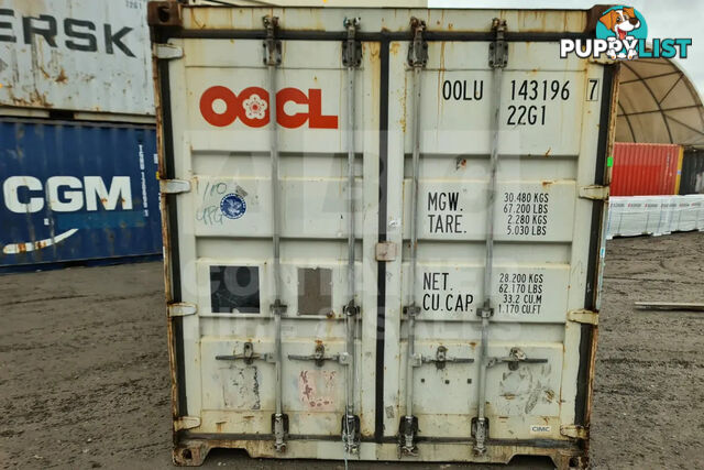 20' STANDARD HEIGHT SHIPPING CONTAINER