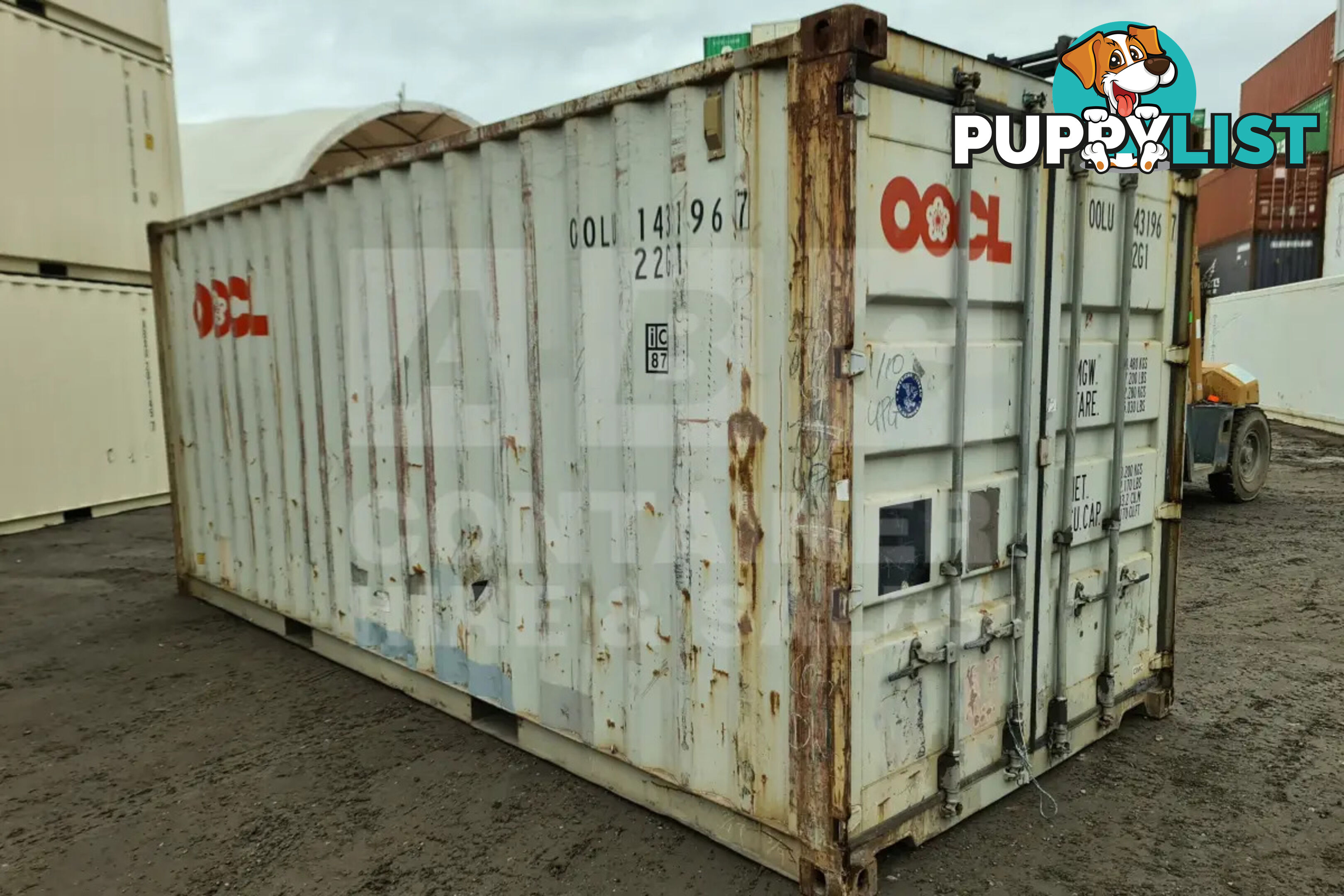 20' STANDARD HEIGHT SHIPPING CONTAINER