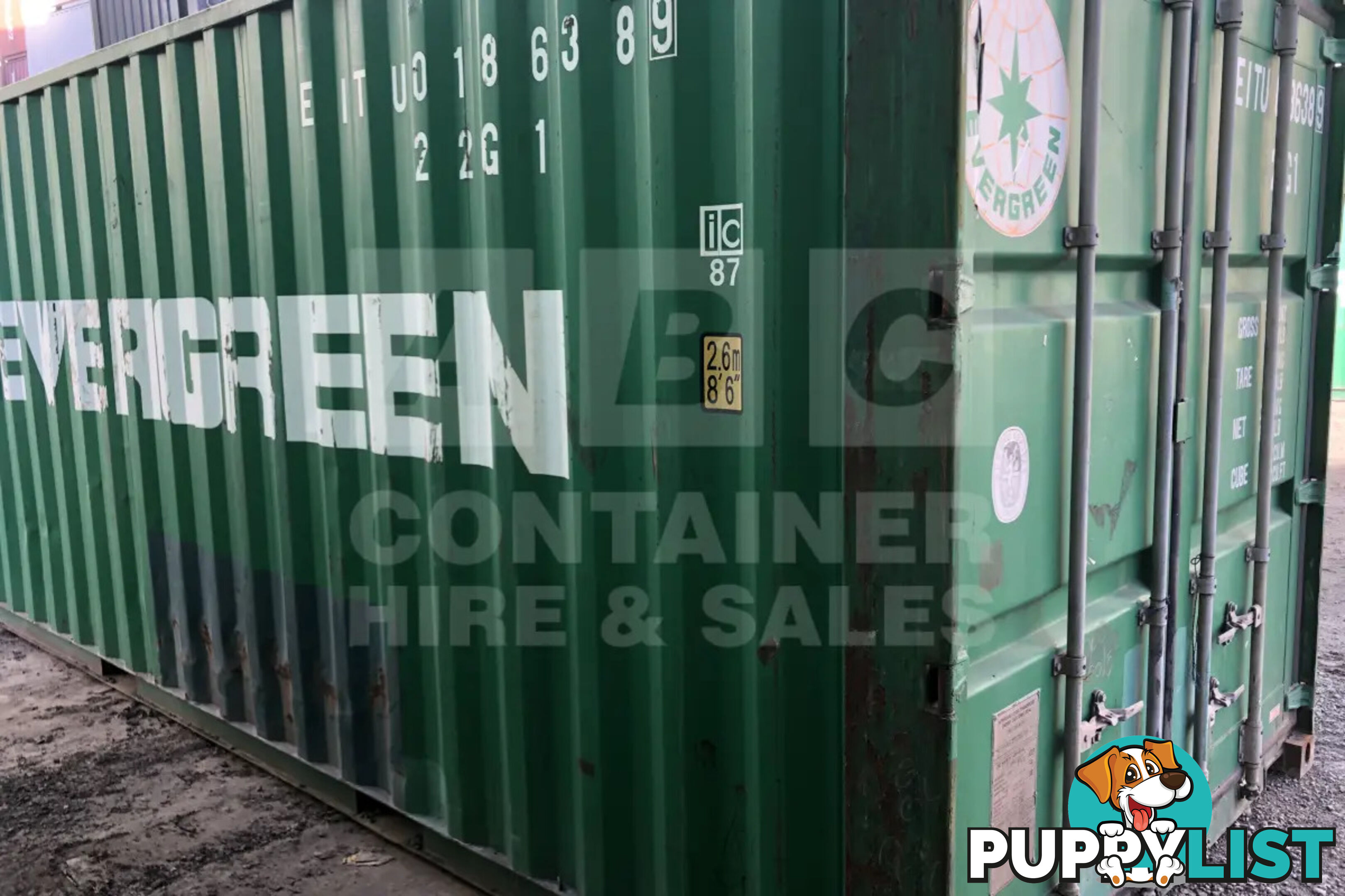 20' STANDARD HEIGHT SHIPPING CONTAINER