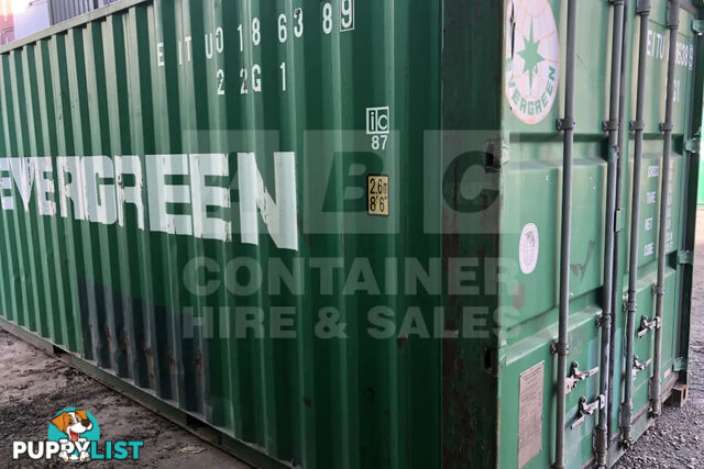 20' STANDARD HEIGHT SHIPPING CONTAINER