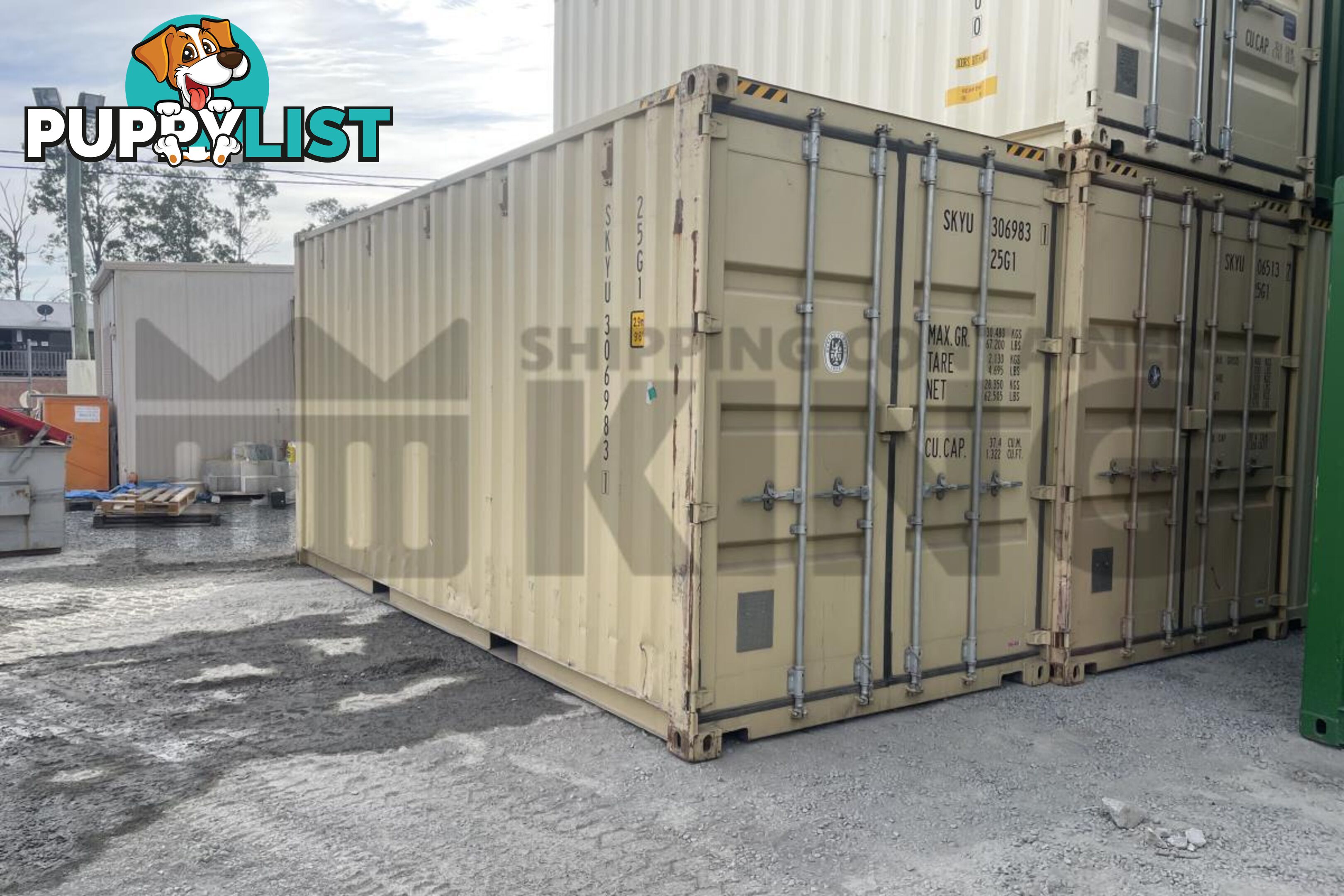 20' HIGH CUBE SHIPPING CONTAINER - in Toowoomba