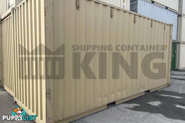 20' HIGH CUBE SHIPPING CONTAINER - in Toowoomba