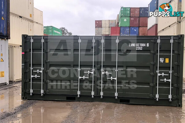 20' STANDARD HEIGHT FULL SIDE OPENING SHIPPING CONTAINER - in Brisbane