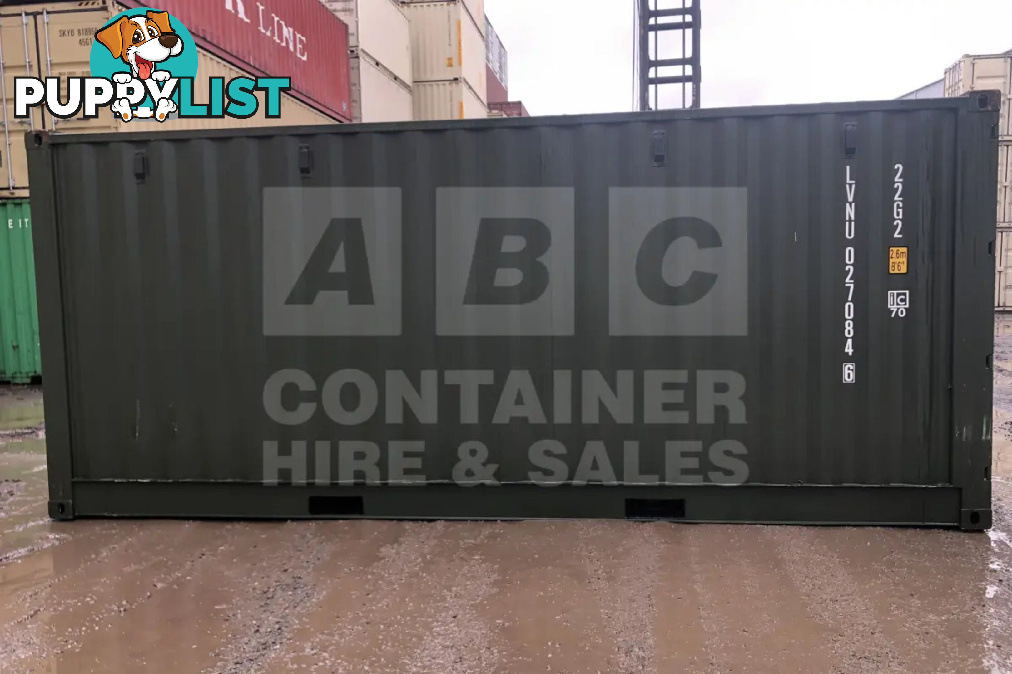 20' STANDARD HEIGHT FULL SIDE OPENING SHIPPING CONTAINER - in Brisbane