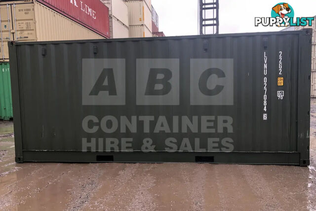 20' STANDARD HEIGHT FULL SIDE OPENING SHIPPING CONTAINER - in Brisbane