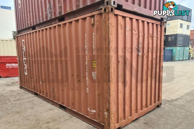 20' STANDARD HEIGHT SHIPPING CONTAINER - in Brisbane