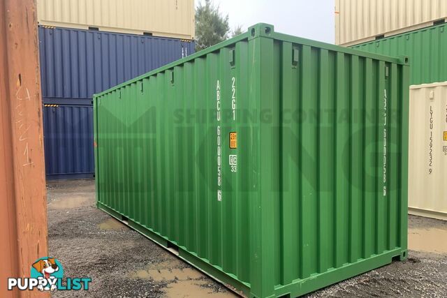 20' STANDARD HEIGHT SHIPPING CONTAINER - in Rockhampton