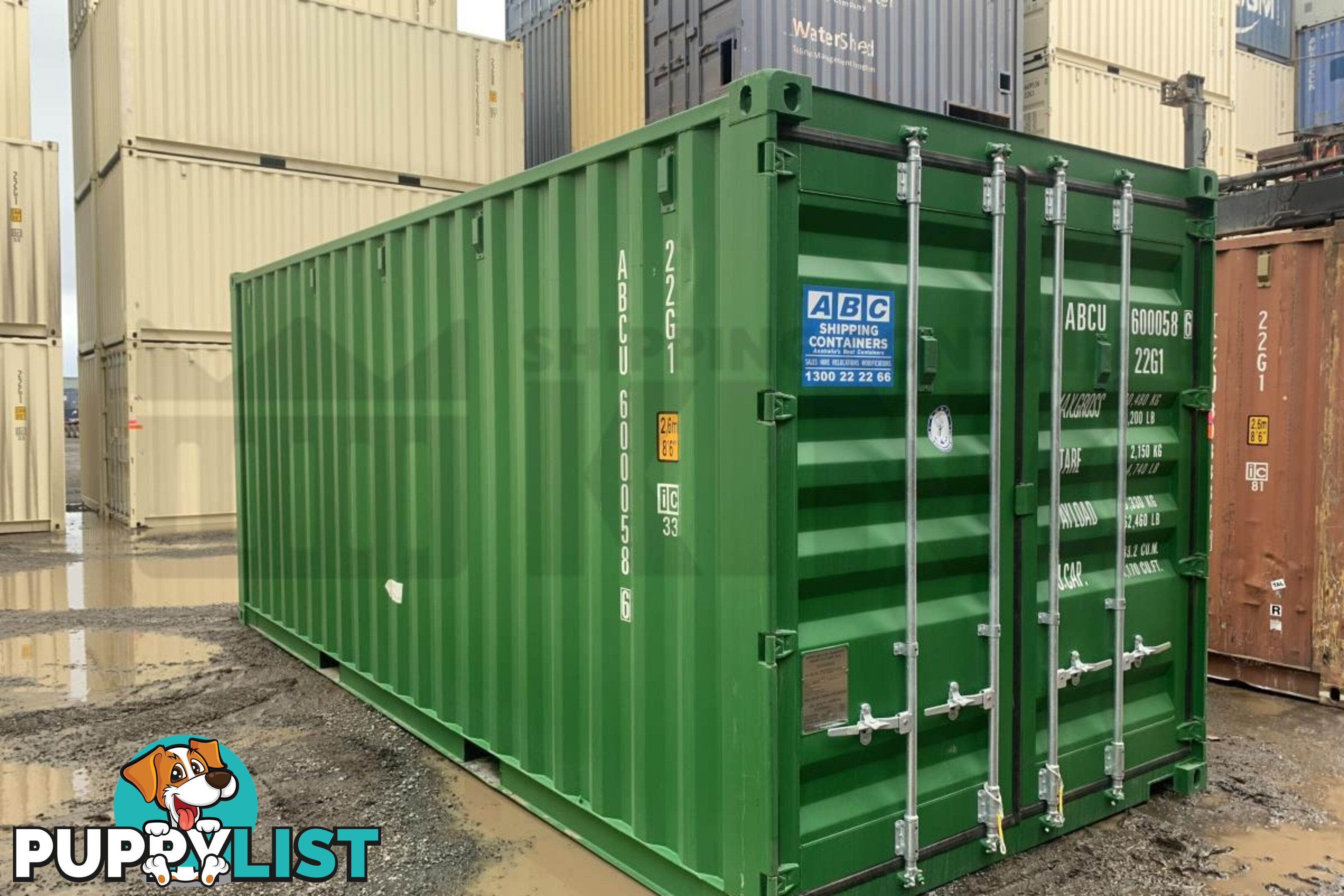 20' STANDARD HEIGHT SHIPPING CONTAINER - in Rockhampton