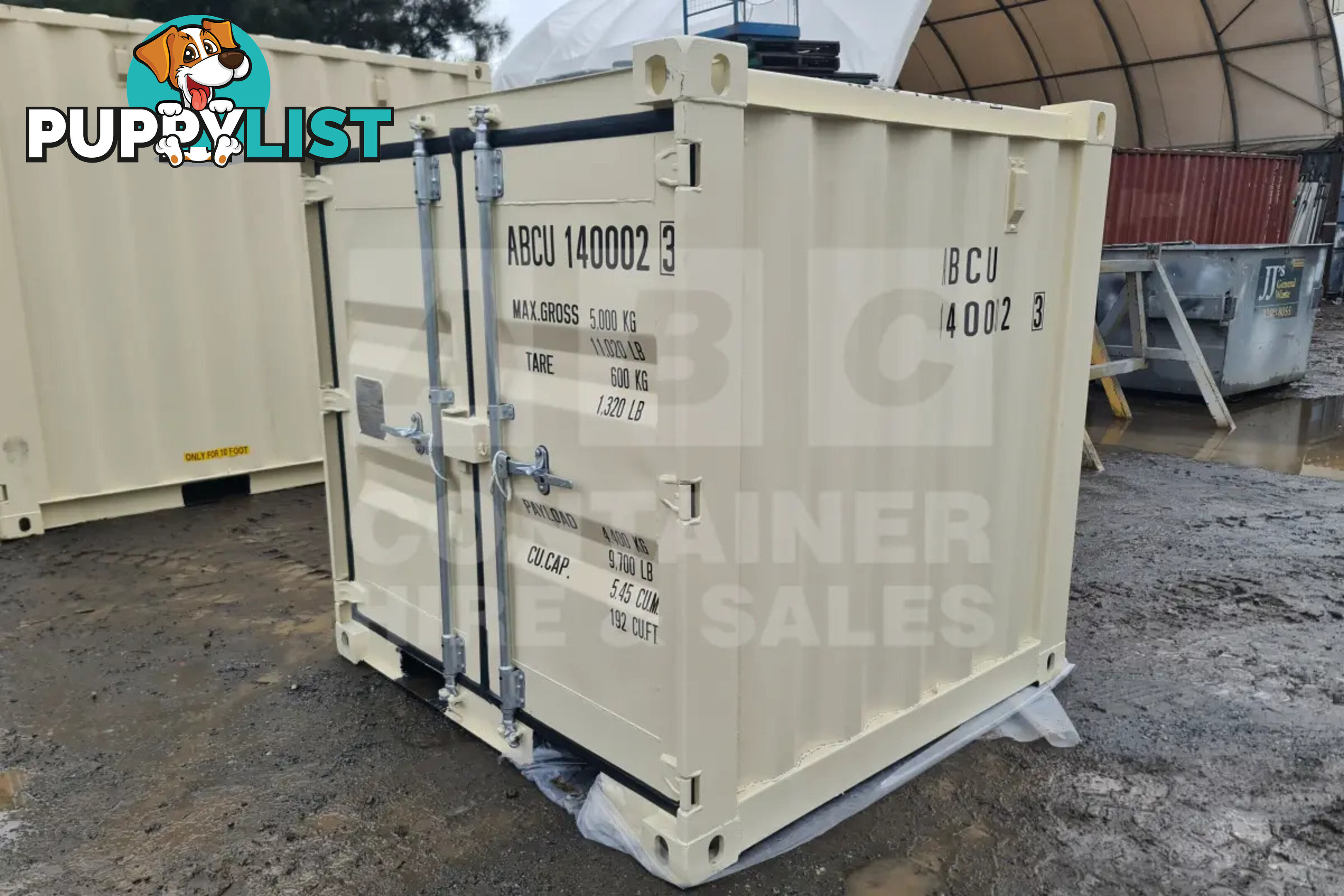 6' SHIPPING CONTAINER (FACTORY BUILT)
