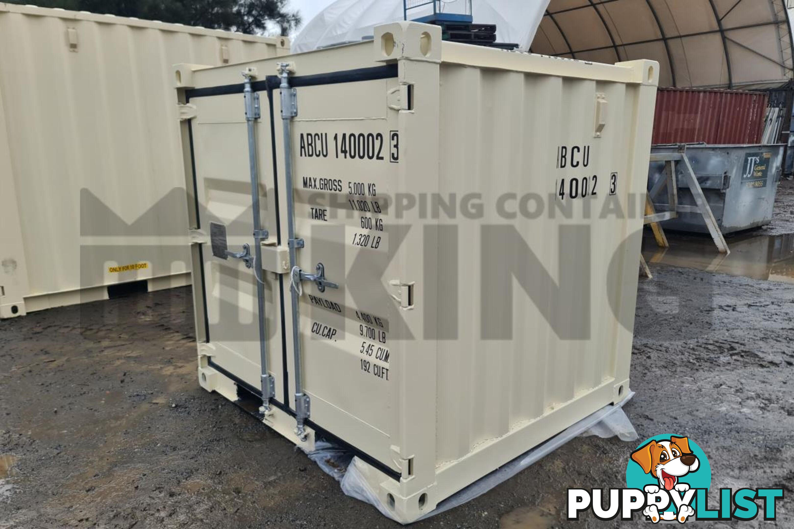 6' SHIPPING CONTAINER (FACTORY BUILT)