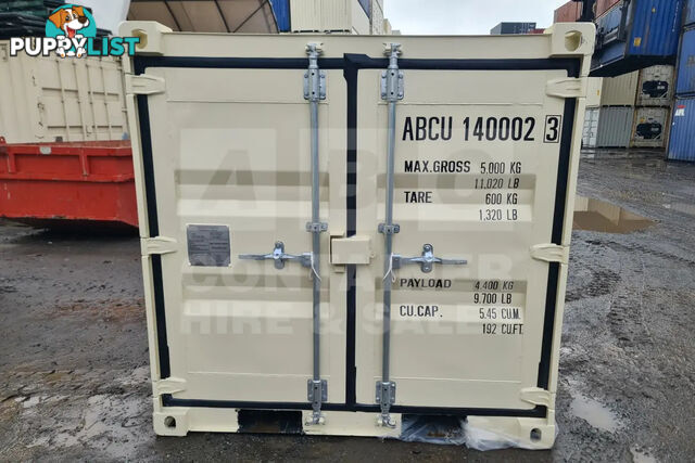 6' SHIPPING CONTAINER (FACTORY BUILT)