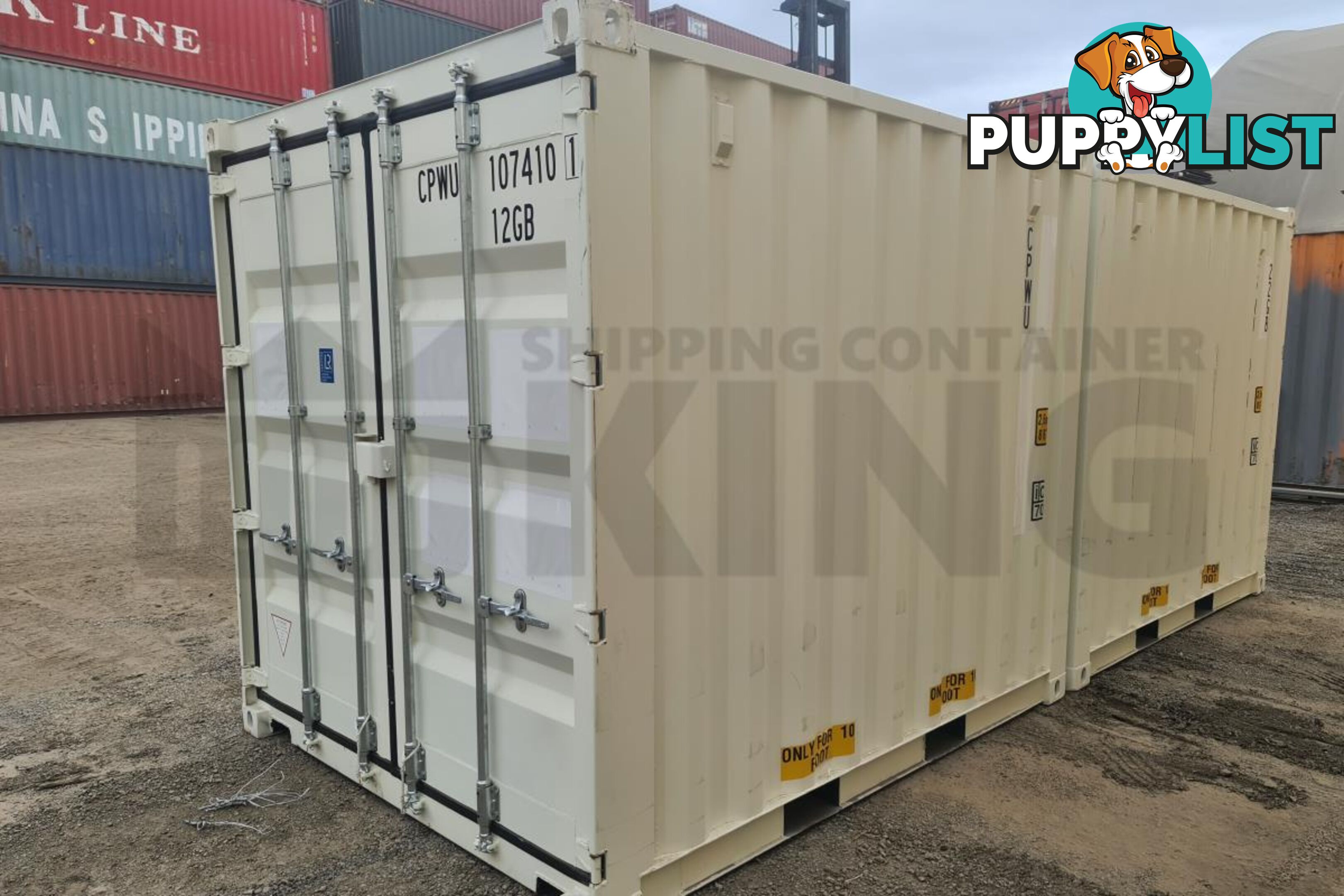 10' STANDARD HEIGHT SHIPPING CONTAINER (4 FACTORY CORNER POSTS - FACTORY BUILT) - in Rockhampton