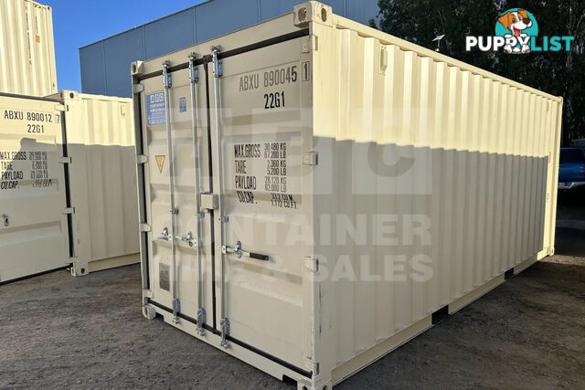 20' STANDARD HEIGHT SHIPPING CONTAINER (STEEL FLOOR)