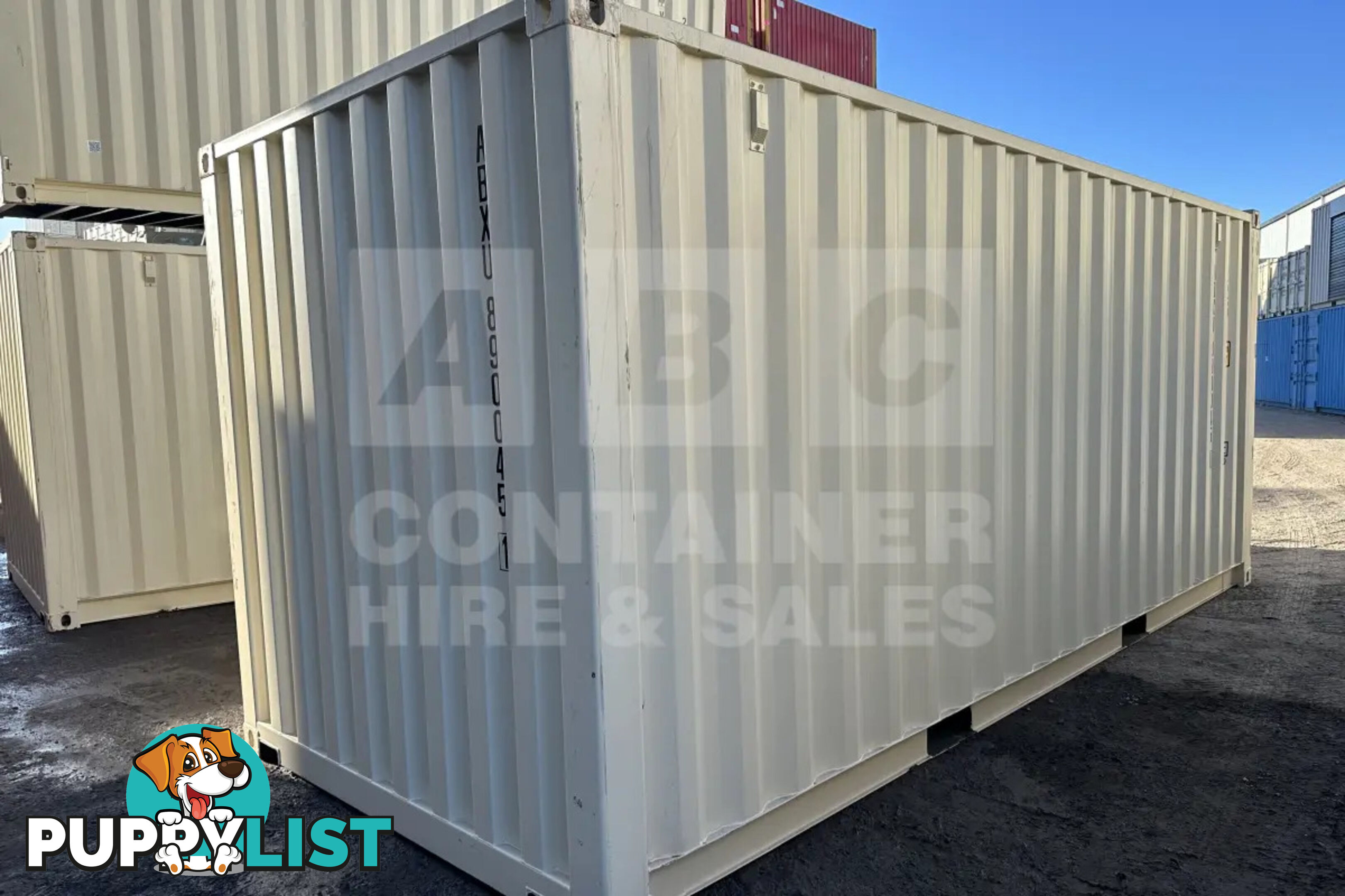 20' STANDARD HEIGHT SHIPPING CONTAINER (STEEL FLOOR)
