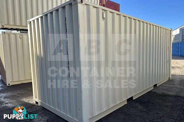 20' STANDARD HEIGHT SHIPPING CONTAINER (STEEL FLOOR)