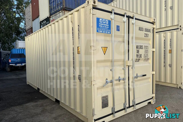 20' STANDARD HEIGHT SHIPPING CONTAINER (STEEL FLOOR)